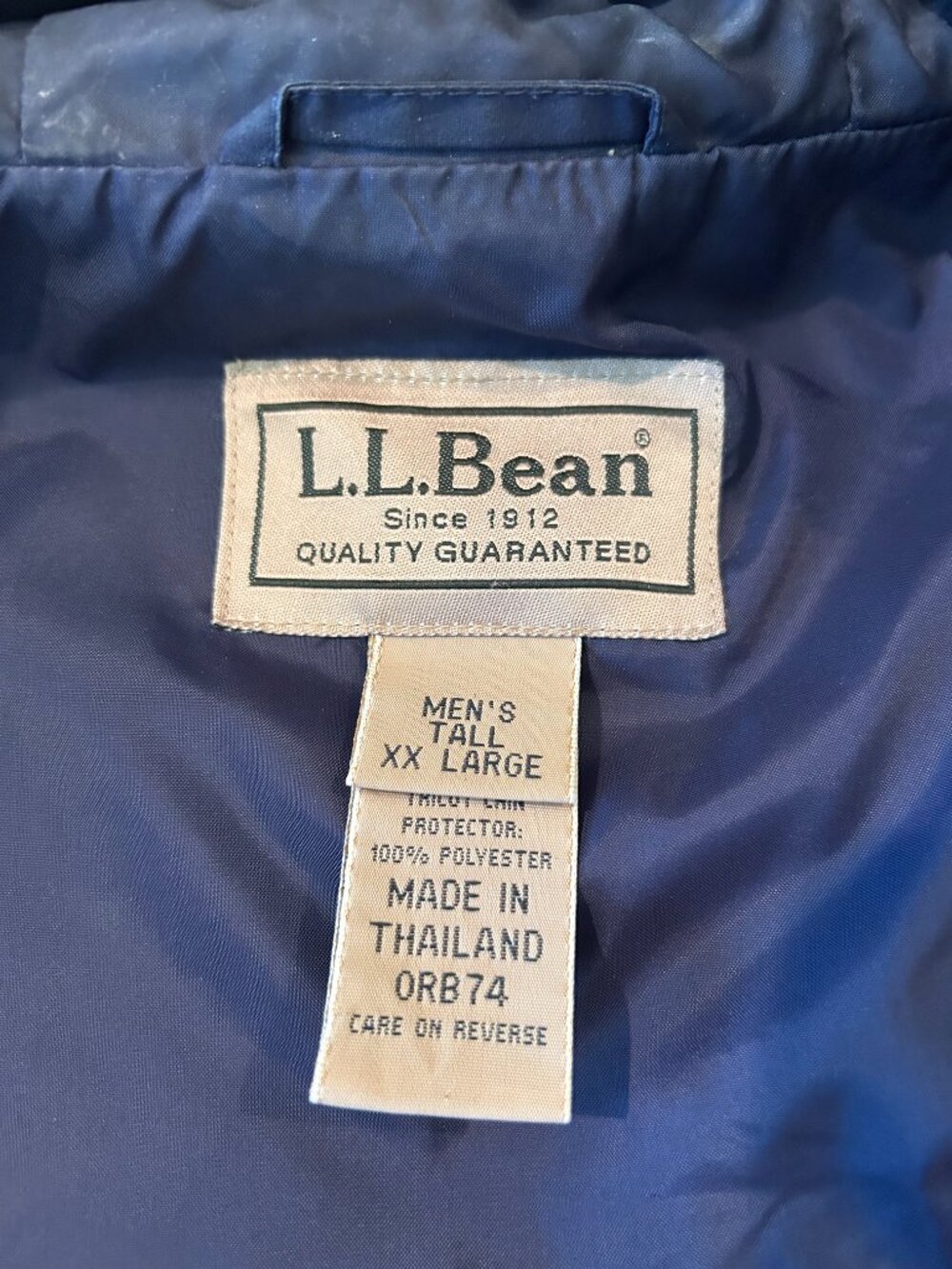 L.L. Bean Rain Jacket - Picture 3 of 4